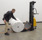 Vestil Roll Material Transporter with DC Powered Lift Feature