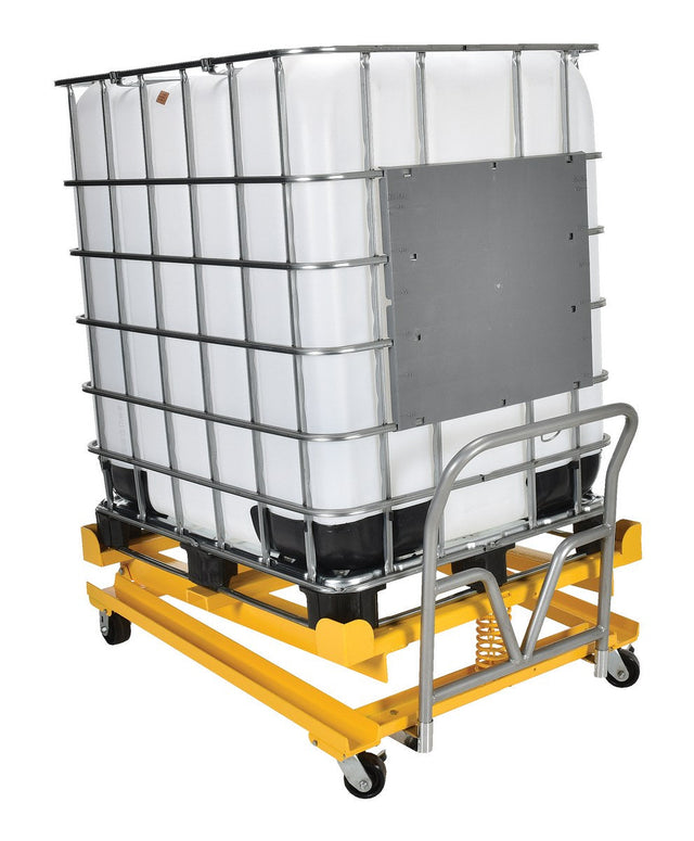 Vestil IBC Tilt Stands w/ Fork Pockets & IBC Tilting Cart