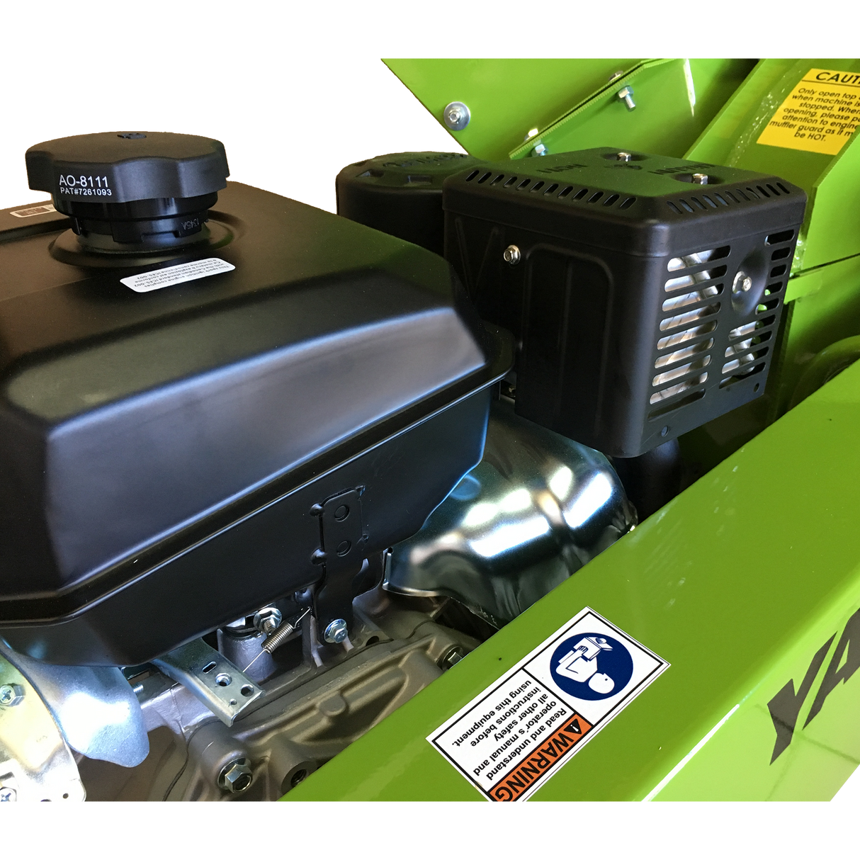 Yardbeast 3514 ATV 429cc 14HP Kohler CH440 Engine 3.5" Heavy Duty Wood Chipper Shredder Tow Trailer New