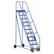 Vestil Rolling Warehouse Ladders (6-11 Step) - LAD-11-14-G