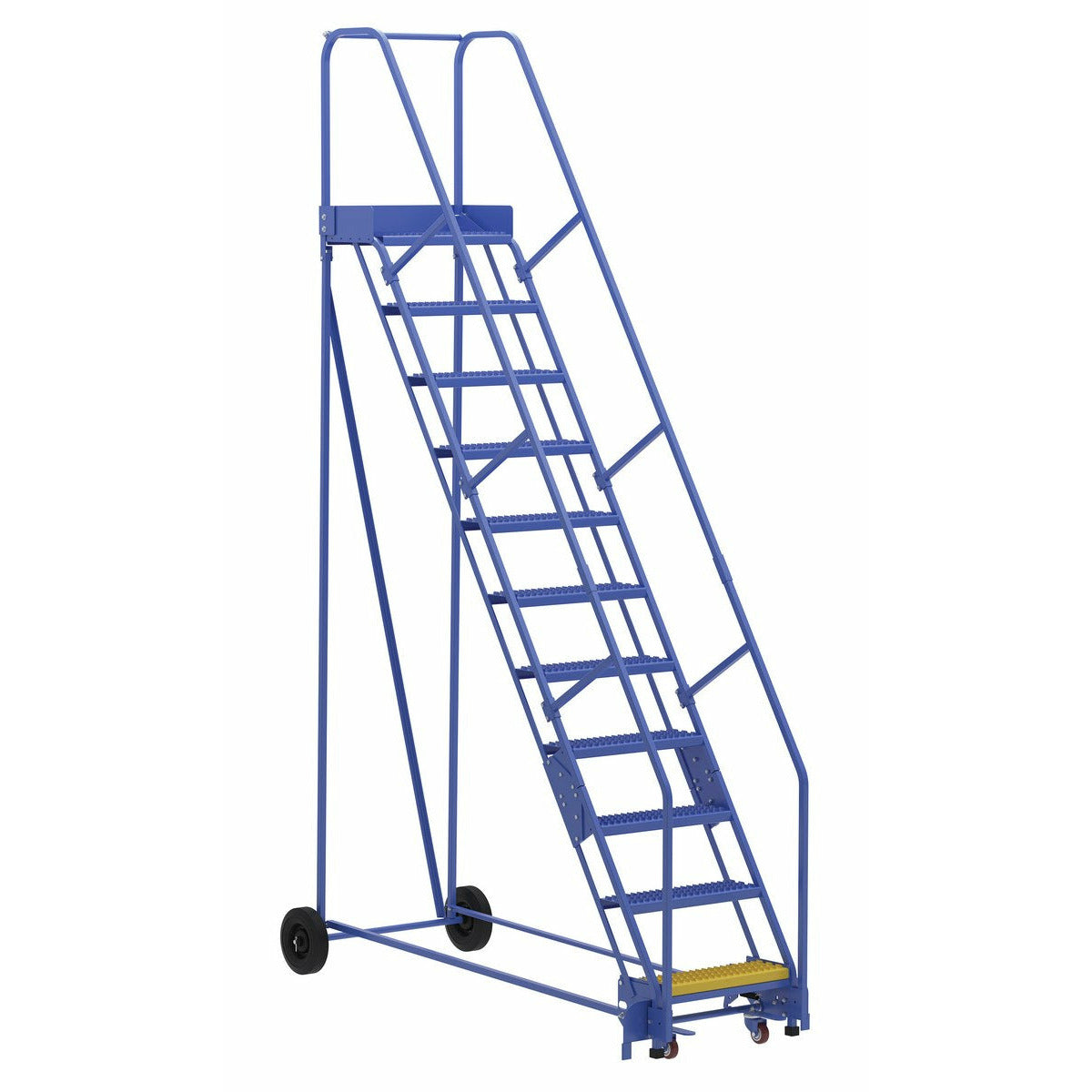 Vestil Rolling Warehouse Ladders (6-11 Step) - LAD-11-14-G
