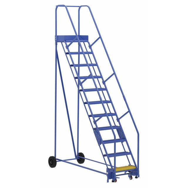 Vestil Rolling Warehouse Ladders (6-11 Step) - LAD-11-14-G