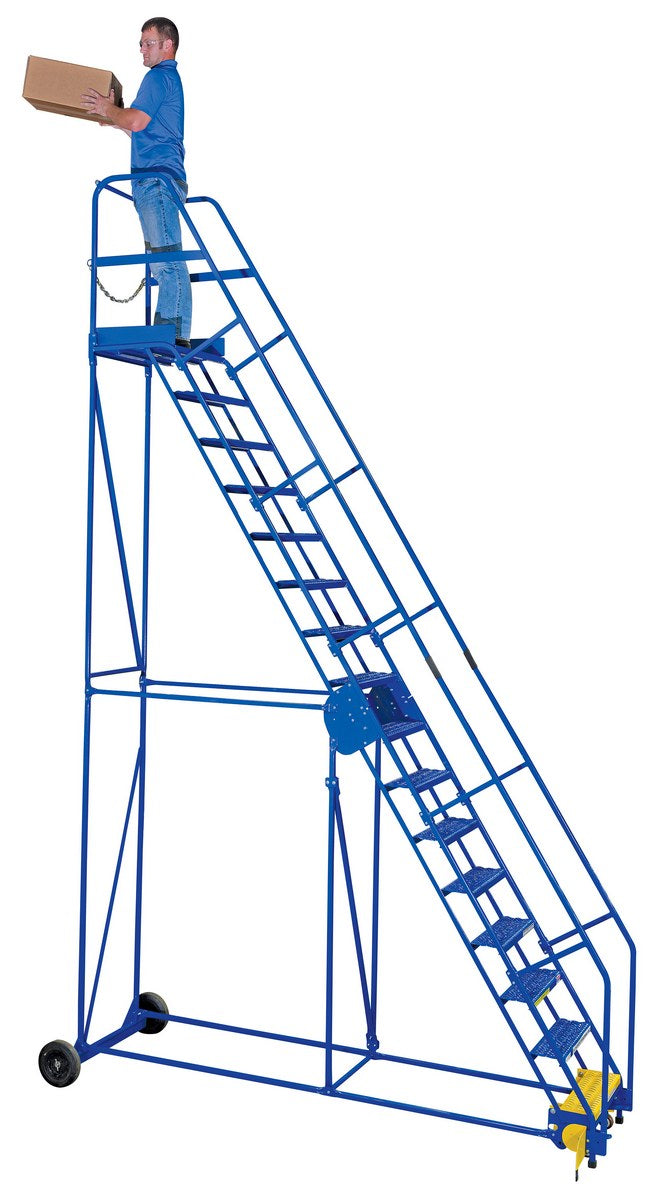 Vestil Rolling Warehouse Ladders (12-16 Step)