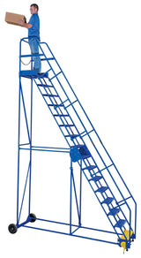 Vestil Rolling Warehouse Ladders (12-16 Step)