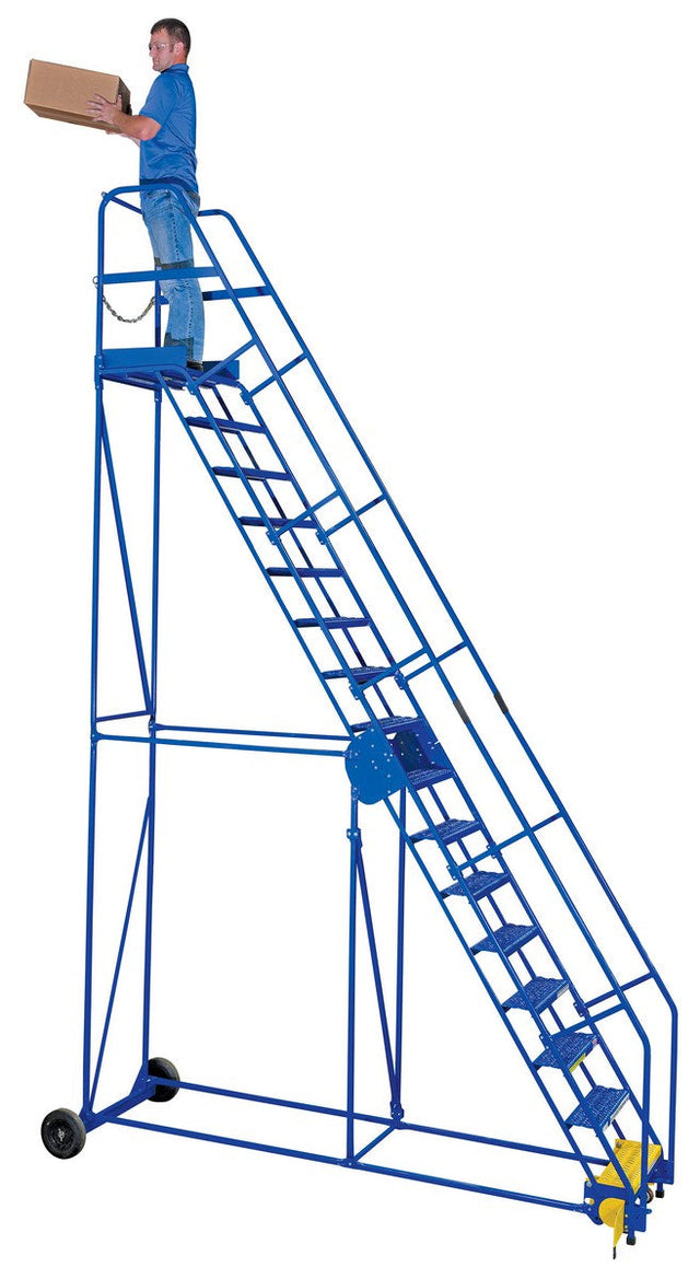 Vestil Rolling Warehouse Ladders (12-16 Step)