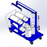 Vestil LP Tank Truck