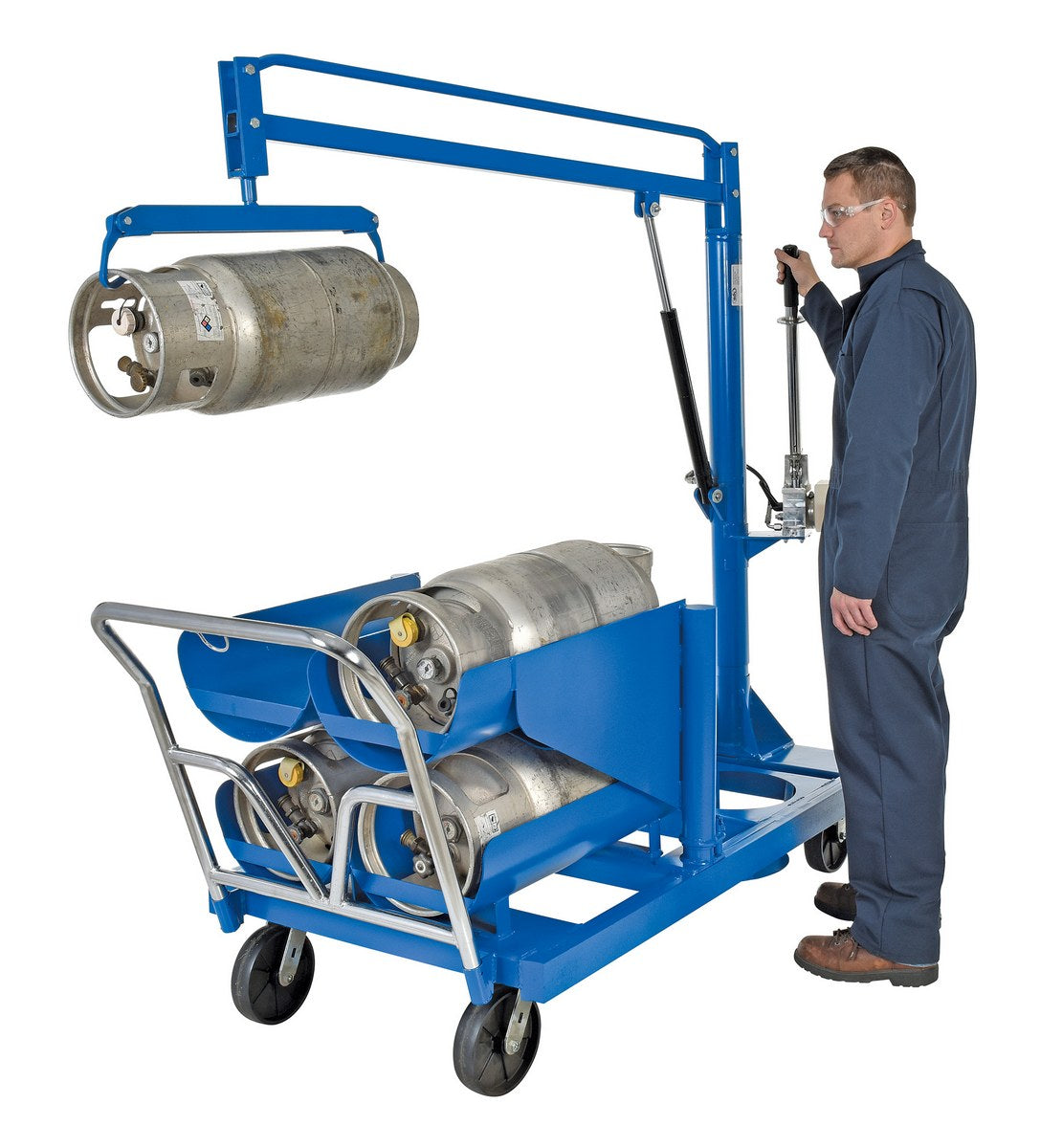 Vestil LP Tank Truck