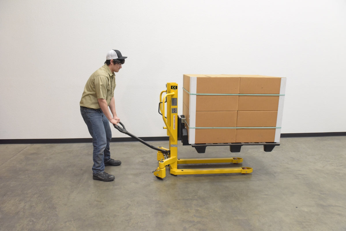 Vestil Lift & Tilt High Lift Pallet Truck