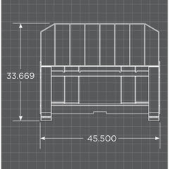 Loflin Fabrication Heavy Duty Pallet Fork Frame