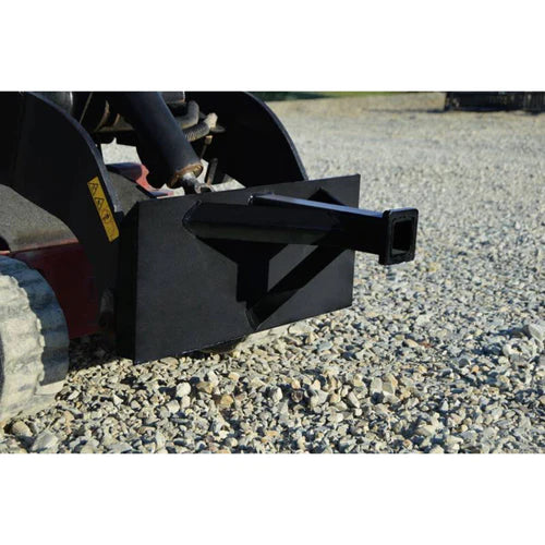 Loflin Fabrication - Mini Skid Steer Reese Trailer Hitch Adapter