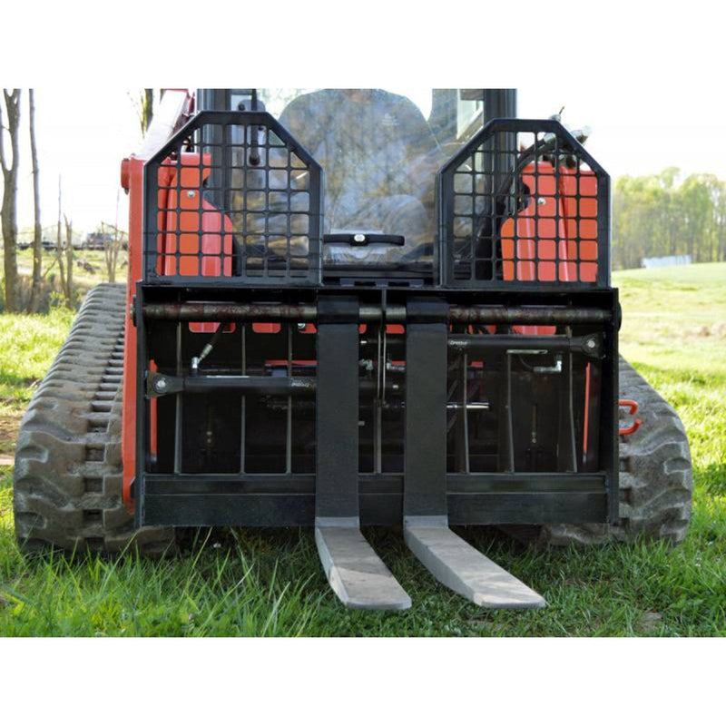 Loflin Fabrication - Skid Steer Hydraulic Pallet Forks