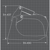 Loflin Fabrication Skid Steer Root Grapple, Xtra Heavy Duty