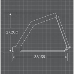 Loflin Fabrication Skid Steer Snow and Litter Bucket