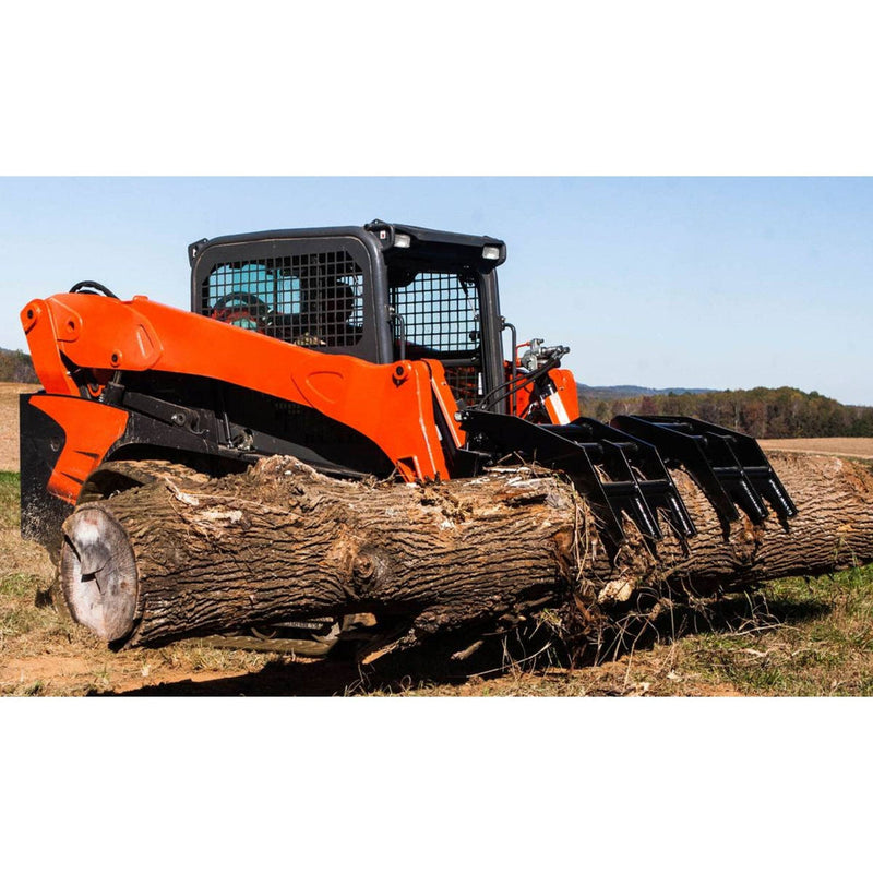 Loflin Fabrication - Skid Steer Vertical Root Grapple