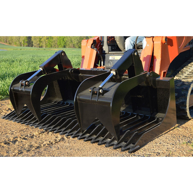 Loflin Fabrication - Xtra Heavy Duty Rock Grapple Bucket