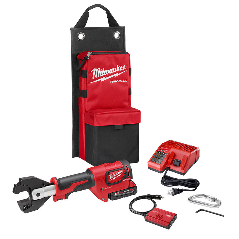 Milwaukee M18 FORCE LOGIC Cable Cutter Kit with 477 ACSR Jaws 2672-21S