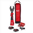Milwaukee Tool M18 FORCE LOGIC 6T Linear Utility Crimper Kit w/ BG-D3 Jaw