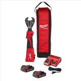 Milwaukee Tool M18 FORCE LOGIC 6T Linear Utility Crimper Kit w/ Snub Nose Jaw