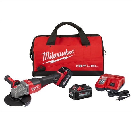 Milwaukee Tool M18 FUEL 4-1/2&rdquo; - 6&rdquo; Braking Grinder Kit, Paddle Switch No-Lock