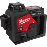Milwaukee Tool M12 Green 360 Degree 3-Plane Laser Kit