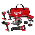 Milwaukee Tool M18 FUEL 5-Tool Combo Kit