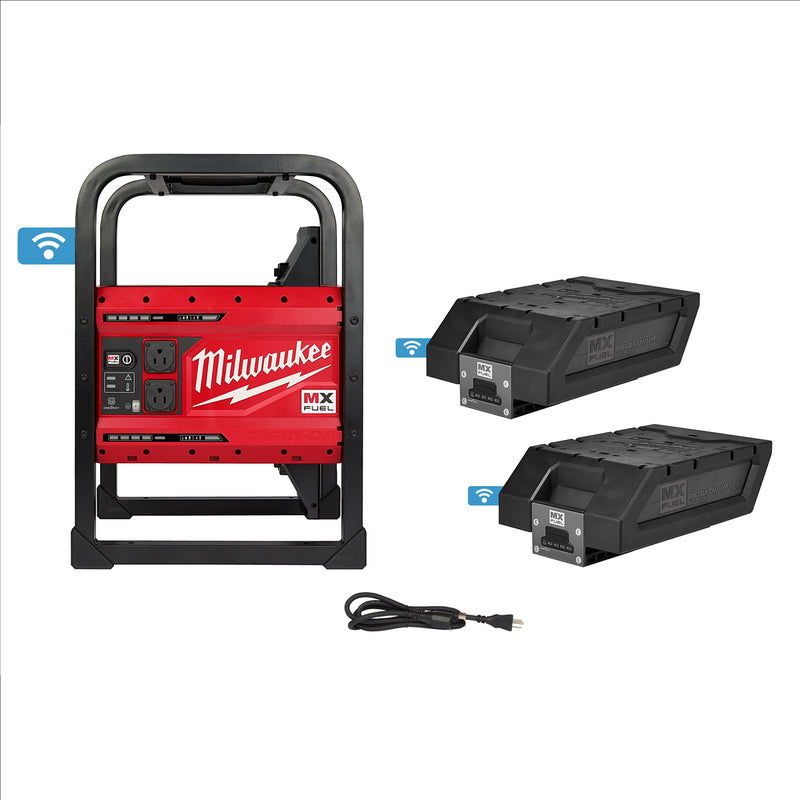 Milwaukee Tool MX FUEL  CARRY-ON 3600W/1800W Power Supply Kit