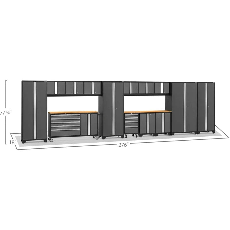 NewAge Bold 3.0 Series 15-Piece Garage Cabinet Set With Project Center