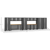 NewAge Bold 3.0 Series 15-Piece Garage Cabinet Set With Project Center