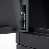 NewAge Bold Series 6 Piece Cabinet Set With Base, Wall Cabinets and 48 in. RTA Locker