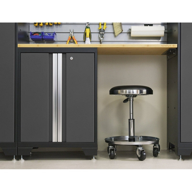NewAge Bold Series 6 Piece Cabinet Set With Base, Wall Cabinets and 48 in. RTA Locker