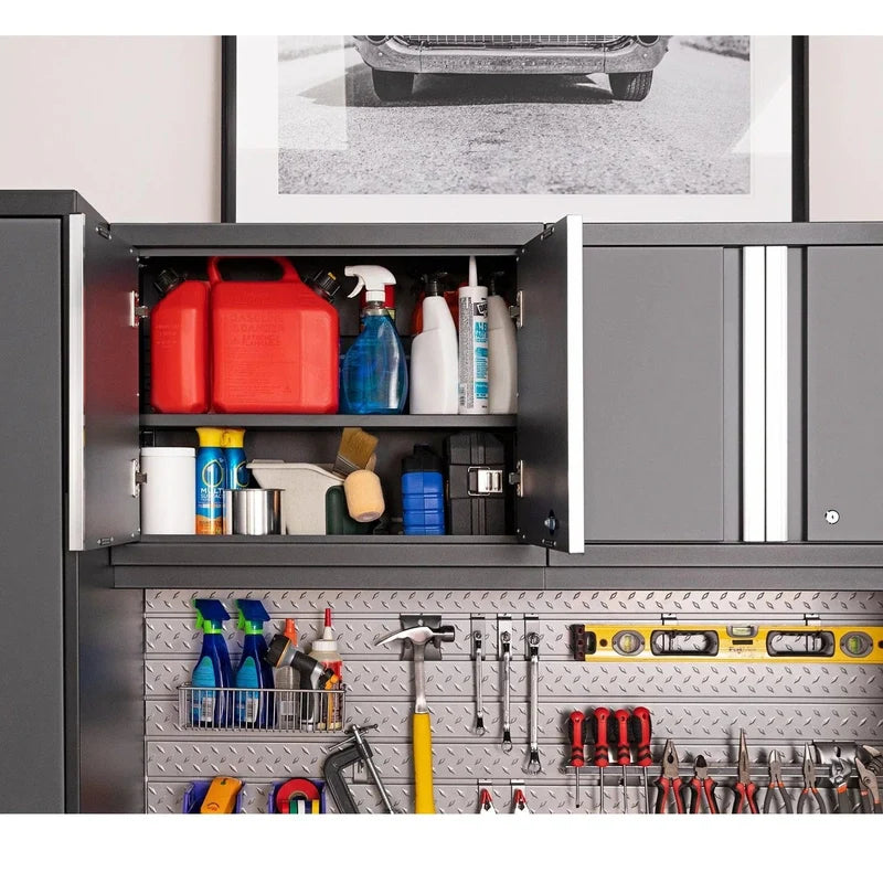 NewAge Pro 3.0 Series 10-Piece Garage Cabinet Set With 3X Multi-Use Lockers