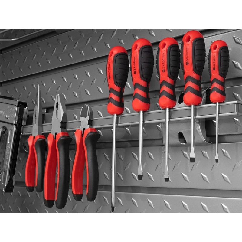 NewAge Steel Slatwall 12-Piece Accessory Kit