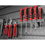 NewAge Steel Slatwall 12-Piece Accessory Kit