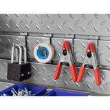NewAge Steel Slatwall 12-Piece Accessory Kit