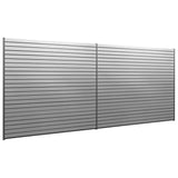 NewAge PVC Slatwall 80 SQ. FT. with 40-Piece Accessory Kit