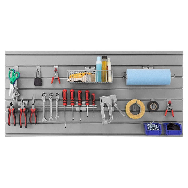 NewAge Steel Slatwall 12-Piece Accessory Kit