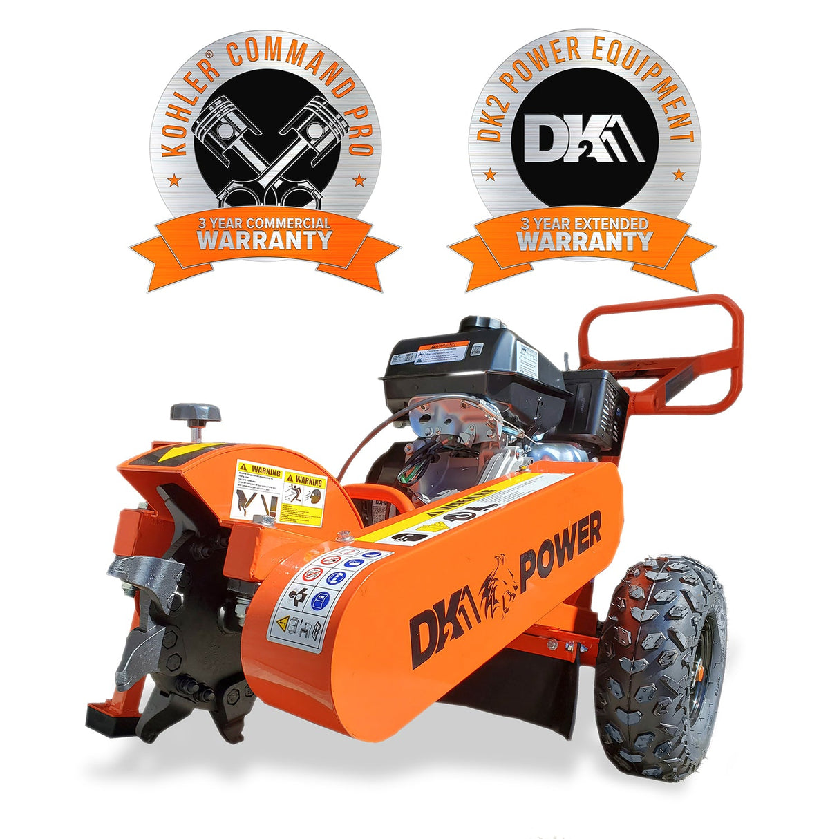 Detail K2 14 HP Commercial-Grade Stump Grinder - OPG777