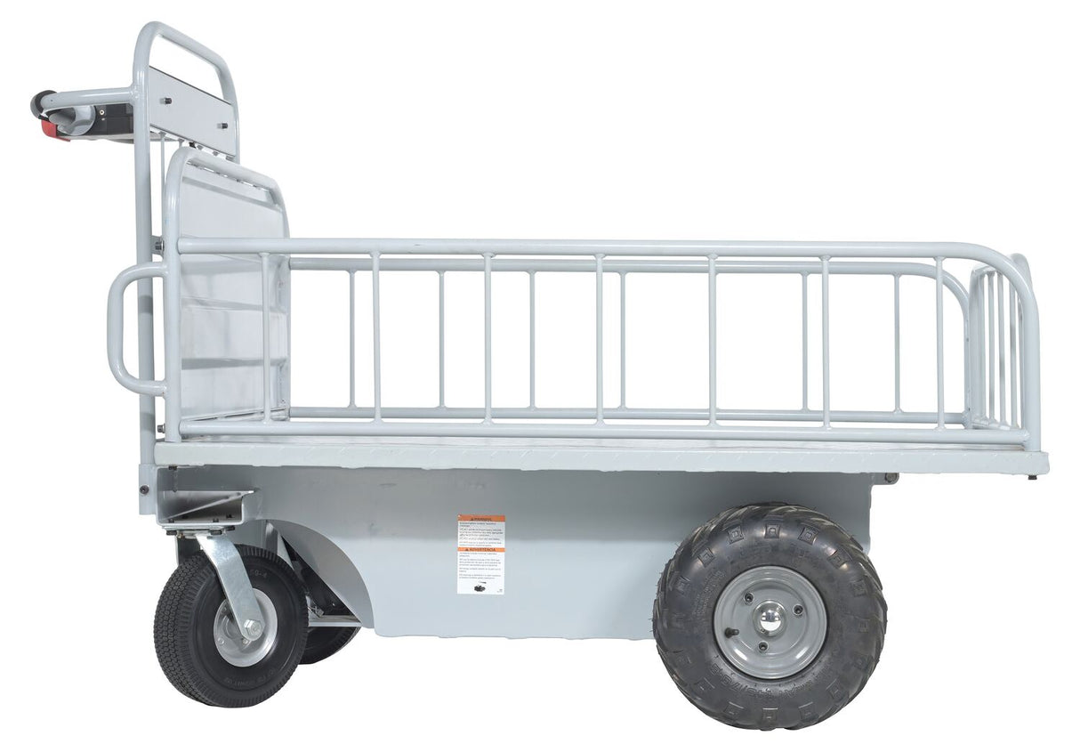 Vestil Off-Road Traction Drive Powered Carts