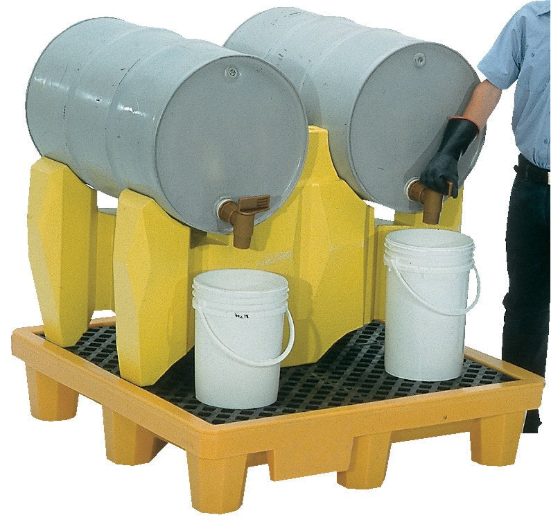 Vestil Polyethylene Drum Racks