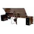 Vestil Steel Electric Edge-O-Dock Leveler 17-1/2 In. x 99 In. x 27-1/2 In. 25,000 Lb. Capacity Brown -PE-2572