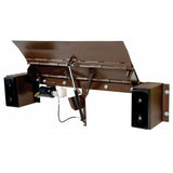 Vestil Steel Electric Edge-O-Dock Leveler 17-1/2 In. x 99 In. x 27-1/2 In. 25,000 Lb. Capacity Brown -PE-2572
