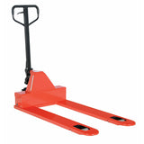 Vestil Steel (Quantity 6) Low Profile Pallet Truck 64 In. x 27 In. x 48 In. 4000 Lb. Capacity Red-PM4-2748-LP-6PKG