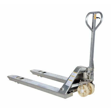 Vestil Galvanized Steel (Quantity 6) Pallet Truck 62 In. x 27 In. x 48 In. 5500 Lb. Capacity Gray-PM5-2748-S-G-6PKG
