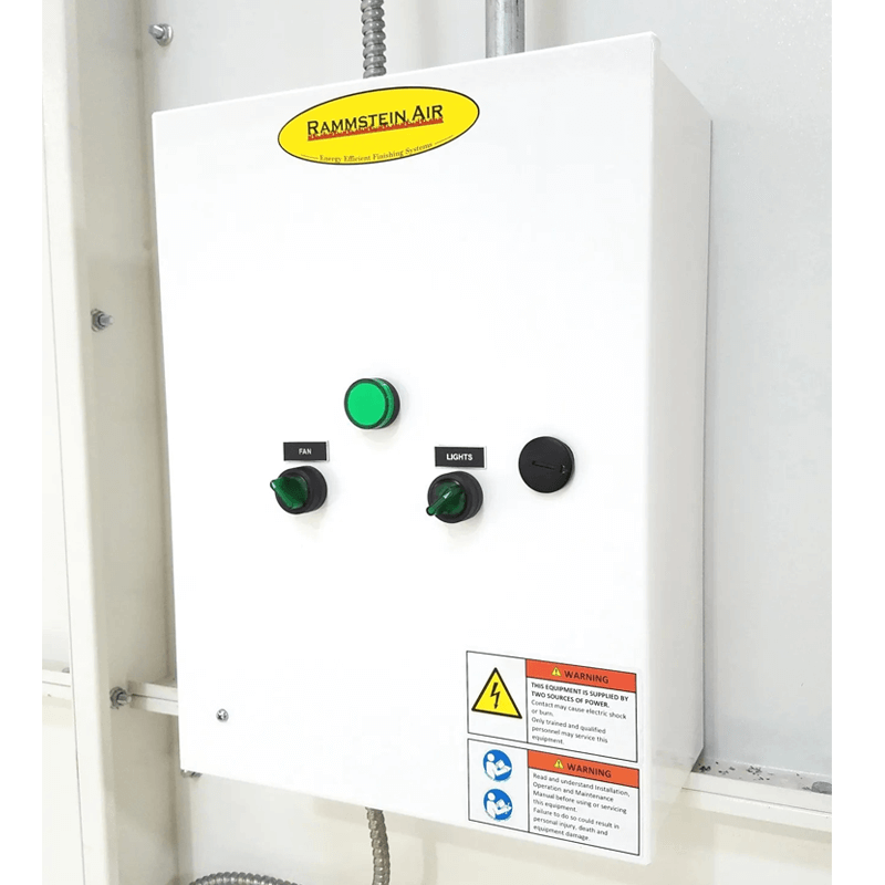 iDEAL Side Downdraft Paint Booth PSB-SDD26B-AK