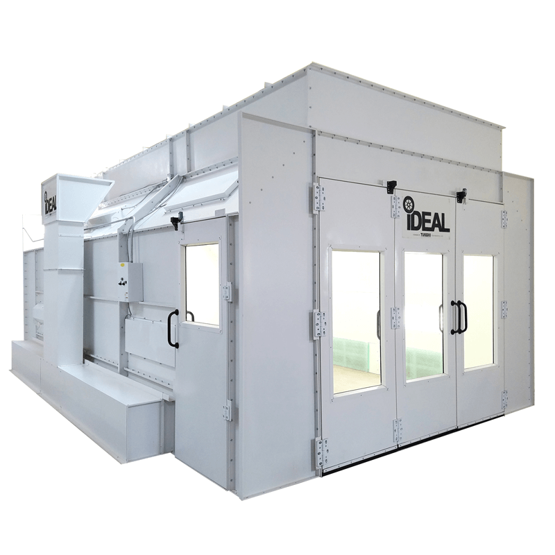 iDEAL Side Downdraft Paint Booth PSB-SDD26B-AK