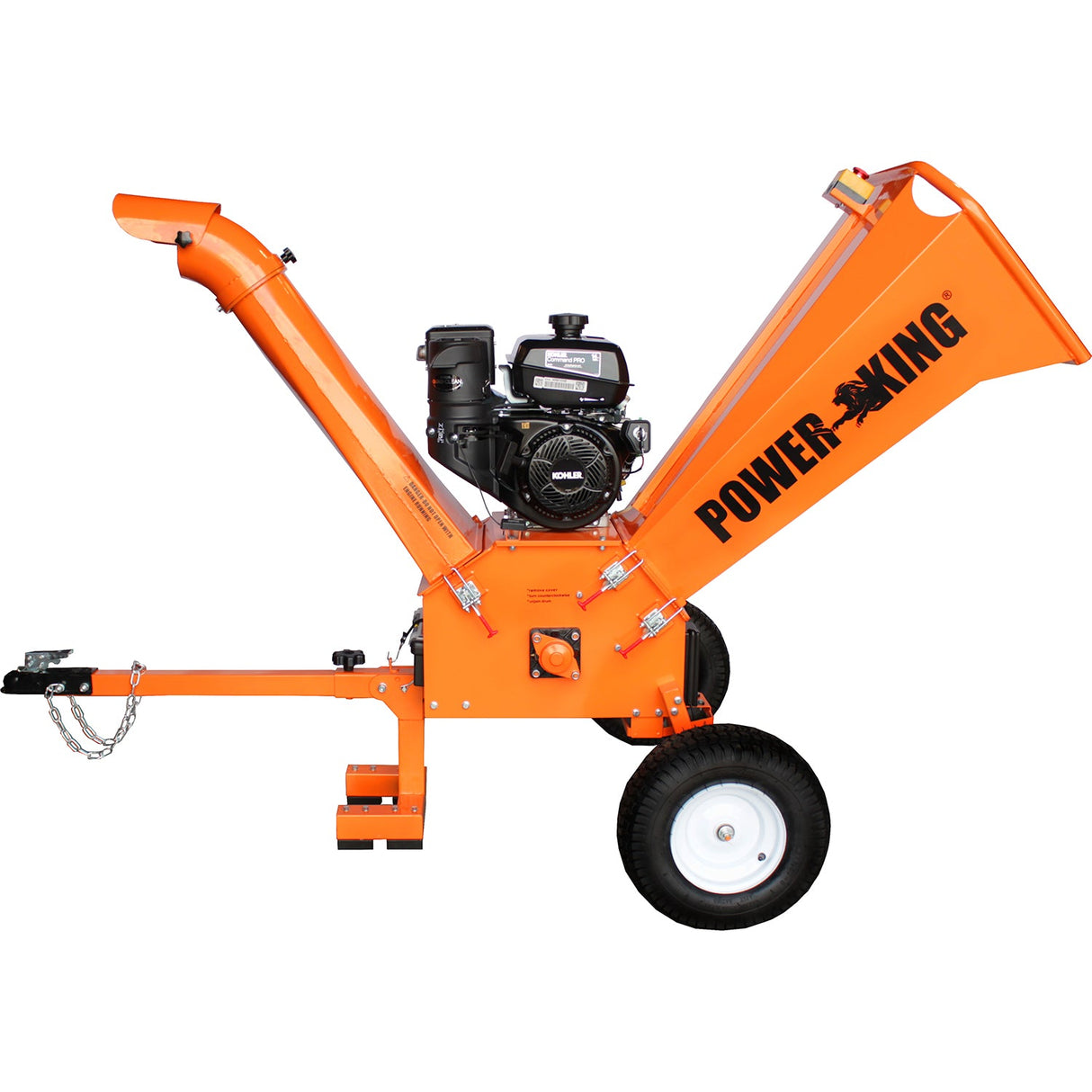 PowerKing 5-Inch 14 HP Chipper Shredder with Electric Starter & Hour Meter - PK0915-EH