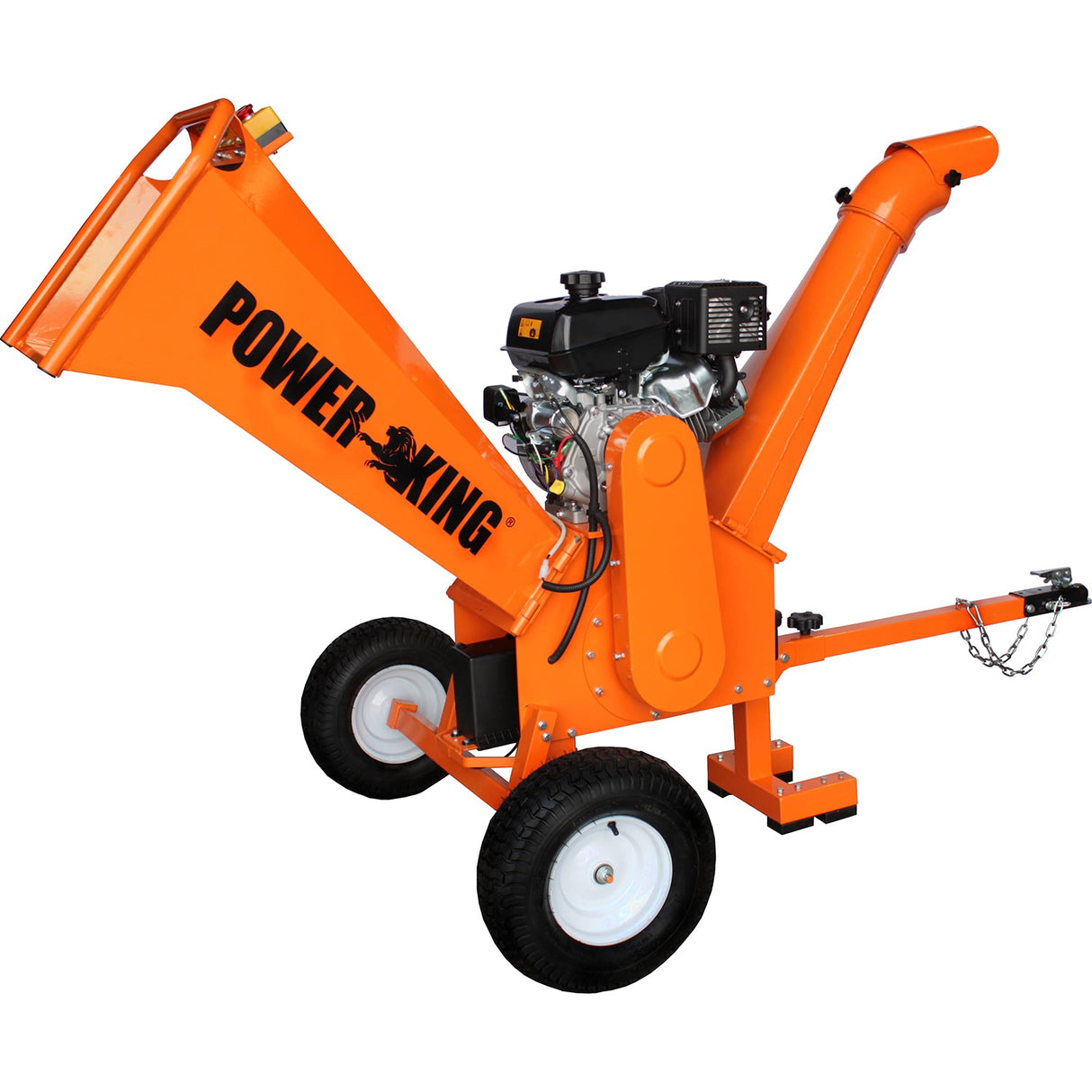 PowerKing 5-Inch 14 HP Chipper Shredder with Electric Starter & Hour Meter - PK0915-EH