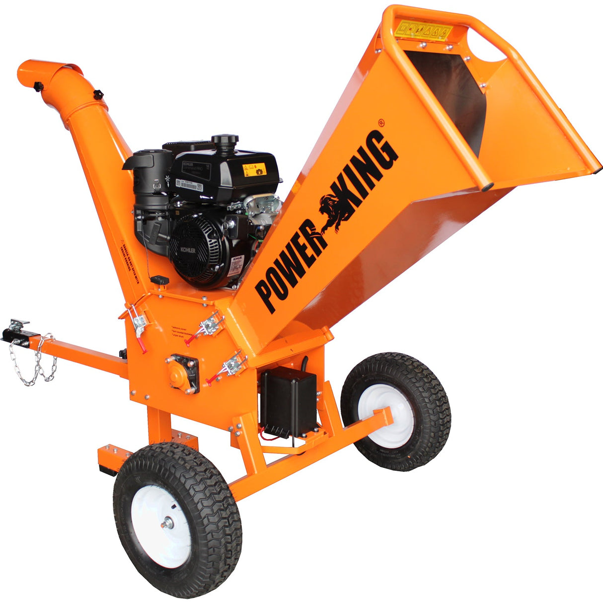 PowerKing 5-Inch 14 HP Chipper Shredder with Electric Starter & Hour Meter - PK0915-EH