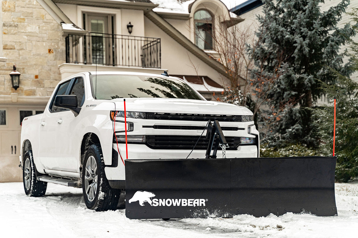 SnowBear Summit II Elite - 88 x 26 Custom Mount Snow Plow Kit - SUMM8826ELT