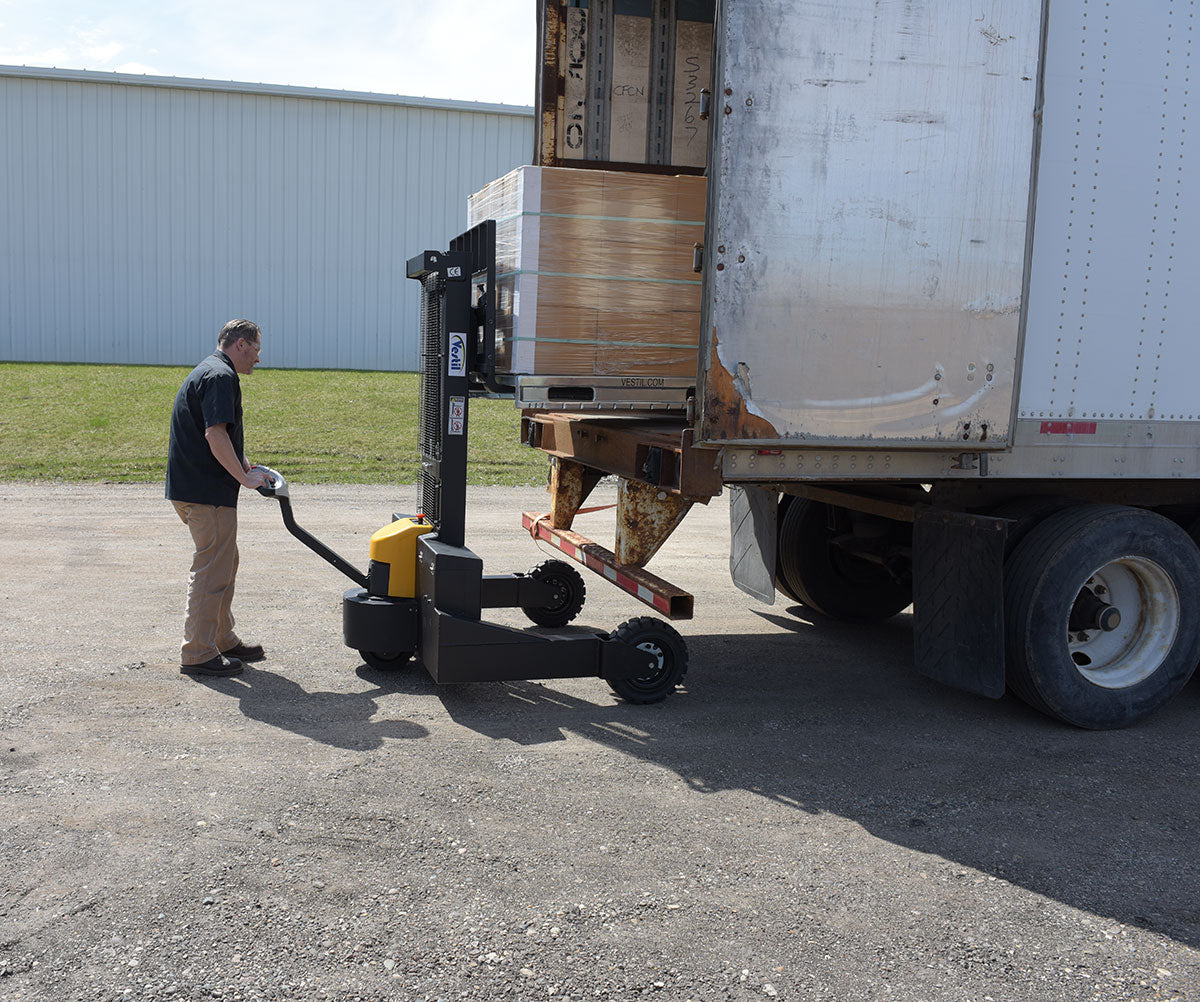 Vestil Rough Terrain Stacker